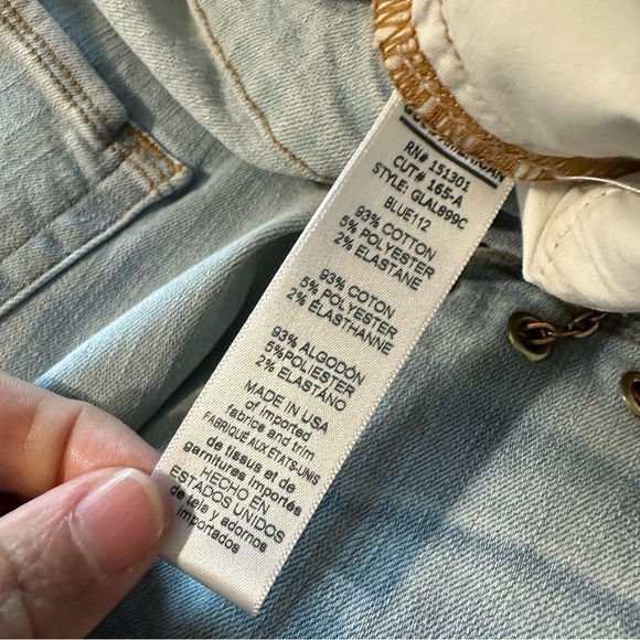 Good American Good Leg women's size 18 jeans with chains embellishments - Picture 5 of 8